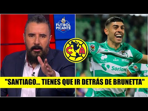 Álvaro le pide al AMÉRICA que busque fichar a  Juan Brunetta ? | Futbol Picante