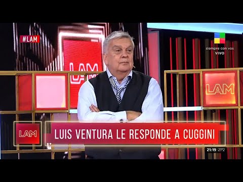 Luis Ventura arremetió con todo contra Fabio Cuggini: No existe