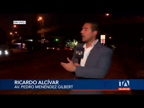 La Policía frustró un intento de secuestro es la Av. Pedro Menéndez Gilbert en Guayaquil