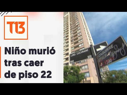 Niño de 8 años muere tras caer de departamento en Santiago: Ventanas no tenían malla de seguridad