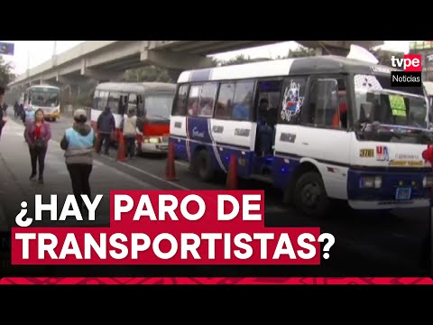 Transportistas trabajan con normalidad este jueves 3 de octubre