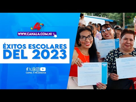 Docentes del Distrito IV de Managua celebran éxitos escolares del 2023