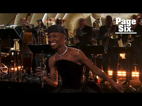 Cynthia Erivo performs Fly Me to the Moon at the 2025 Grammys