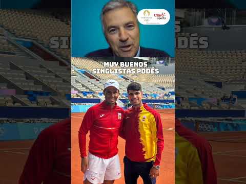 Javier Frana ve con buenos ojos la dupla Nadal-Alcaraz en #Paris2024