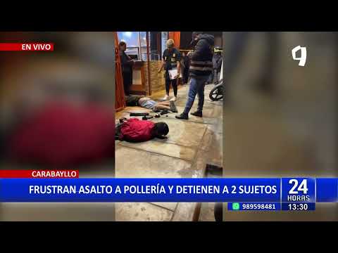 Carabayllo: detienen a menor de edad que participó en robo a pollería