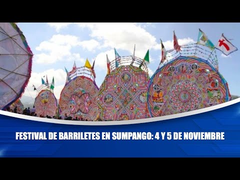 Festival de barriletes en Sumpango: 4 y 5 de noviembre
