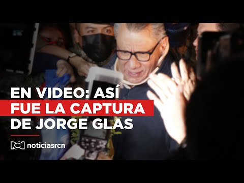 Policía ecuatoriana irrumpe en Embajada de México y detiene a exvicepresidente Jorge Glas