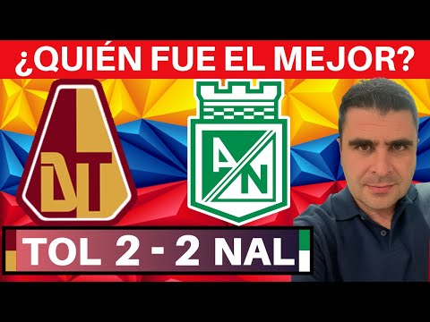 Tolima vs Nacional | Liga Dimayor 2022-II | Resumen de Goles y Táctica por Juan Felipe Cadavid