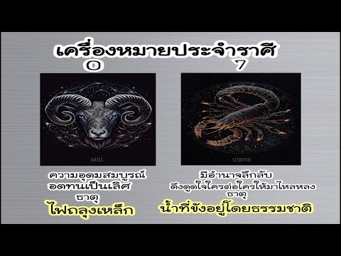 เครื่องหมายประจำราศี