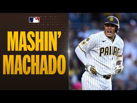 3-0 count?  Manny Machado swings for the fences and CRUSHES a two-run homer!  | MLB 하이라이트