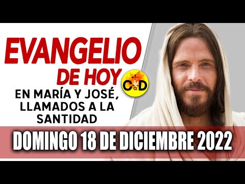 Evangelio del día de Hoy Domingo 18 Diciembre 2022 LECTURAS y REFLEXIÓN Catolica | Católico al Día