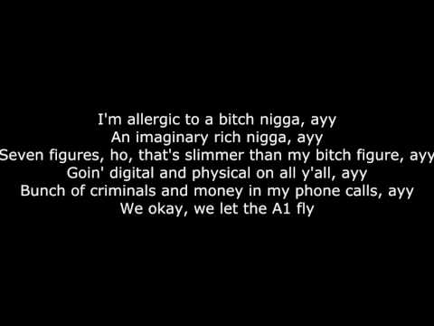 Kendrick Lamar - ELEMENT. (lyrics)