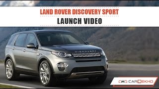 Land Rover Discovery Sport | Launch Video | CarDekho.com