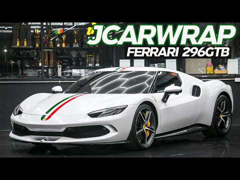 WhiteFerrari296GTBbyJCarWr