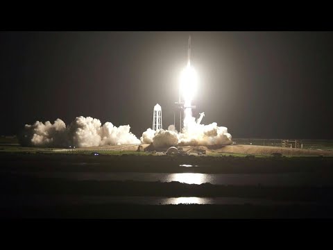 SpaceX en route vers la Station spatiale internationale avec quatre astronautes à bord | AFP Images