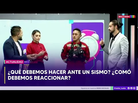 ¿Qué debemos hacer ante un sismo?