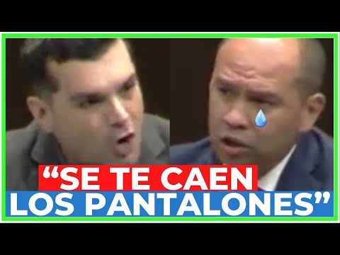 JORGE TRIANA HUMILLA a CHAIRO por COBARDE: se te CAEN LOS PANTALONES cuando me TIENES ENFRENTE