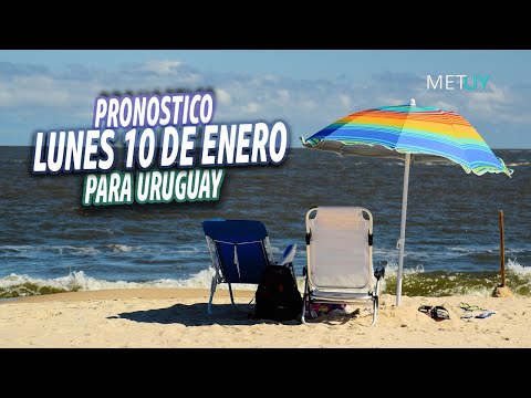 Pronostico LUNES 10 de enero para Uruguay | MetUy