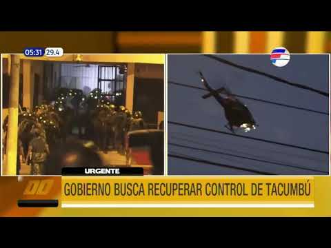 Operativo busca recuperar el control de Tacumbú