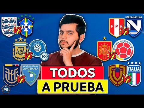 PREDICCIÓN y ANÁLISIS AMISTOSOSESPAÑA/COLOMBIAECUADOR/GUATEMALAPERÚ/NICARAGUA y MÁSFECHA FIFA 1