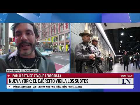Nueva York: el ejercito vigila los subtes por alerta de ataque terrorista