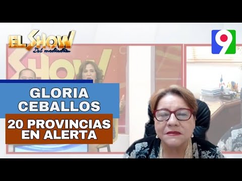 Alerta meteorológica: 20 provincias en RD afectadas por vaguada