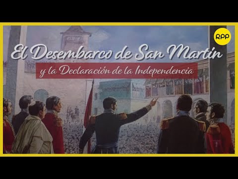 ¿Quién fue el libertador San Martín y qué le impulsó a proclamar la Independencia del Perú?