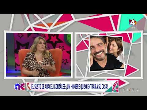 Algo Contigo - El susto de Araceli González: ¡Un hombre quiso entrar a su casa!