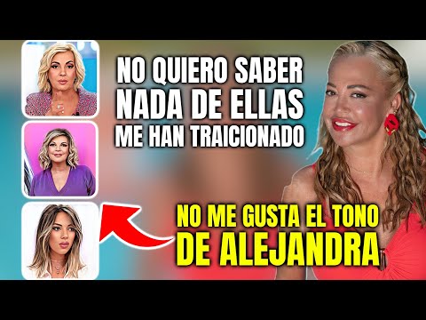 La MONUMENTAL RAJADA de BELÉN ESTEBAN sobre LAS CAMPOS que ROMPE la RELACION con TERELU y CARMEN