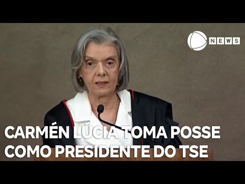 Cármen Lúcia toma posse como presidente do TSE e será responsável por conduzir eleições municipais