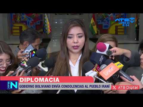 Gobierno boliviano envía condolencias al pueblo iraní