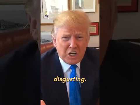 Vintage Trump RIPS Obama for Chewing Gum— DISGUSTING!