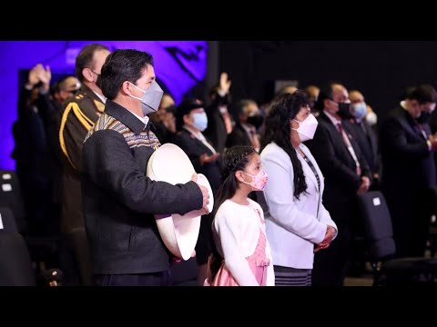 Presidente Pedro Castillo participa V Ceremonia de Acción de Gracias por el Perú