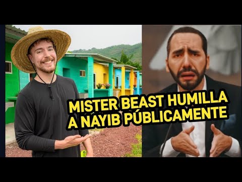 Mister Beast Humilla a Nayib y hace mas cosas de las que nayib ha hecho por los pobres de El Salv…