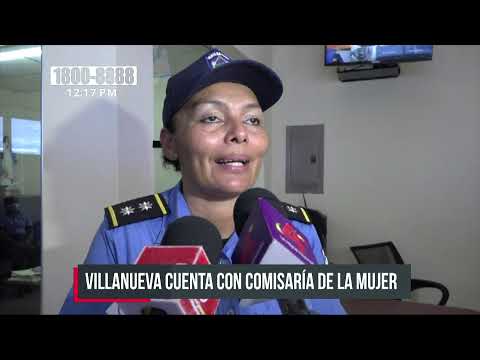 Relanzan Comisaría de la Mujer en Villanueva, Chinandega - Nicaragua