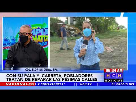 ¡Ignorados por autoridades! Vecinos reparan el destruído paso en col. Flor de Cuba