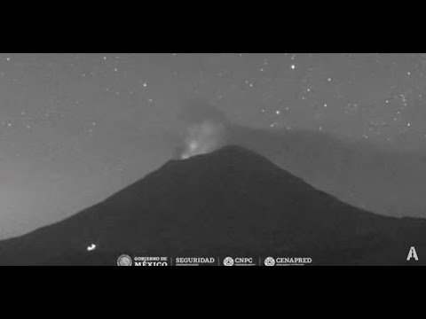 #Popocatépetl | ¿Comienza a hacer de las suyas el #Volcan?