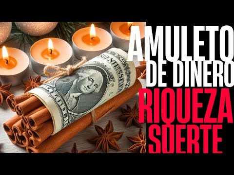 AMULETO DEL DINERO, ATRACCION FATAL A LA RIQUEZA - facil de realizar