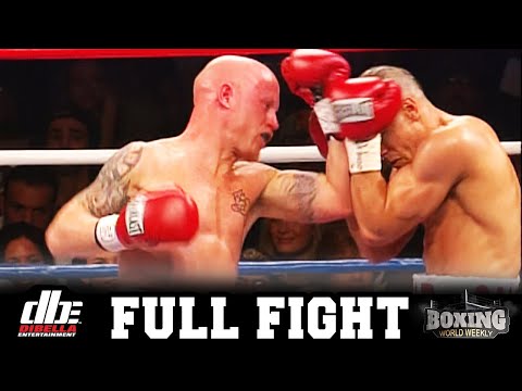 Boxing 🥊 EDGAR SANTANA vs. GROVER WILEY | FULL FIGHT | BOXING WORLD WEEKLY