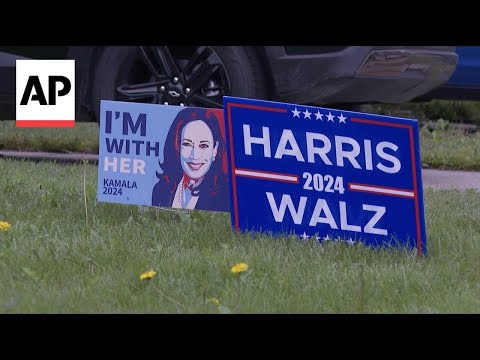 Some Michigan residents skip presidential signs in a heated campaign season