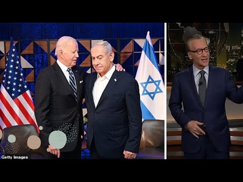 Bill Maher mocks Biden's visit to Israel by saying 80 year-old president is so old