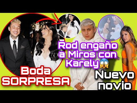 NICOLE GARCIA SE CASO??BODA SORPRESAROD CONTRERAS ES INFIEL, KARELY RUIZ NUEVA NOVIA?