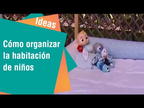 Elementos organizadores de una habitación de niños | Ideas
