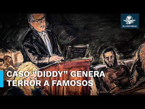 Famosos entran en pánico por caso Diddy Combs; temen que se les relacione con él