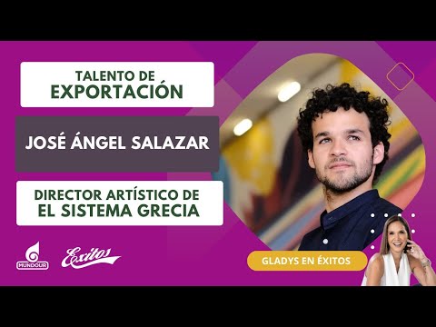 Talento de exportación: José Ángel Salazar Marín, director artístico de El Sistema Grecia
