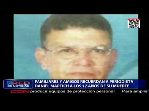 Familiares y amigos recuerdan a periodista Daniel Martich A los 17 años de su muerte