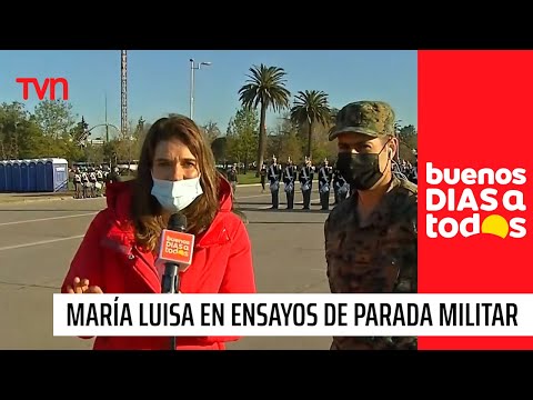María Luisa visita los ensayos de la Parada Militar 2021 | Buenos días a todos