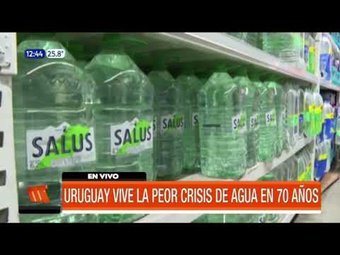 Uruguay vive la peor crisis de agua en 70 años