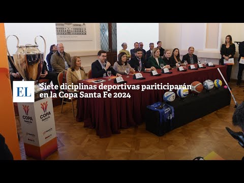 SIETE DISCIPLINAS DEPORTIVAS PARTICIPARÁN EN LA COPA SANTA FE 2024