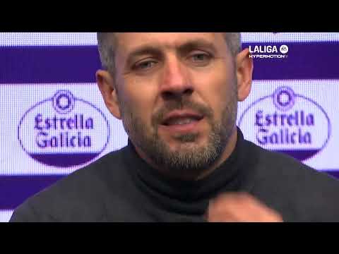 Rueda de prensa Real Valladolid CF vs Racing Club Ferrol